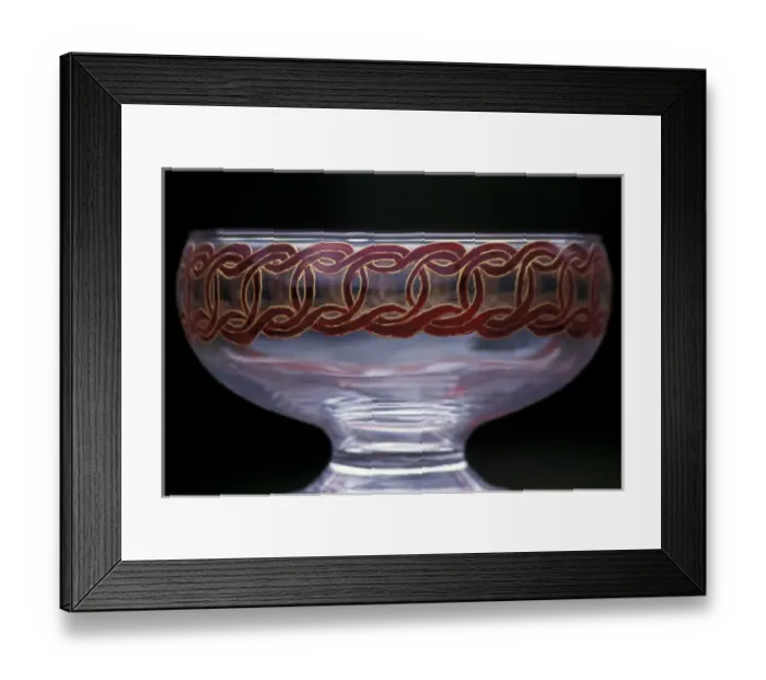 Framed Print : England, Wales, Corris. Celtic glassware Framed Print : England, Wales, Corris. Celtic glassware