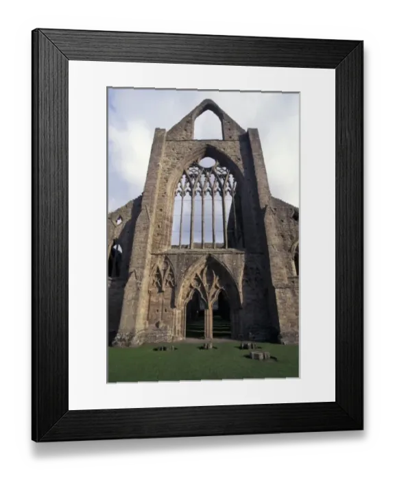 Framed Print : England, Wales, Tintern. Tintern Abbey