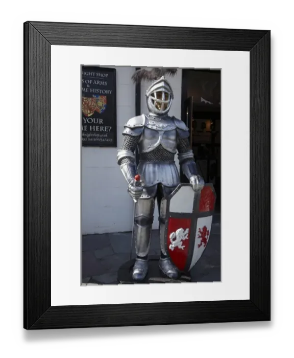 Framed Print : The Knight Shop, Conwy, Wales Framed Print : The Knight Shop, Conwy, Wales