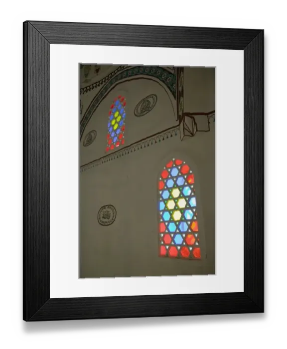 Framed Print : Bosnia-Hercegovina - Mostar. Old Town Mostar - Karadjozbeg mosque (b. 1557) - interior Framed Print : Bosnia-Hercegovina - Mostar. Old Town Mostar - Karadjozbeg mosque (b. 1557) - interior