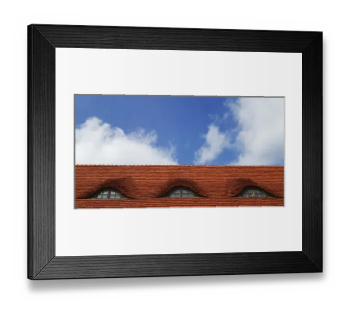 Framed Print : Houses in old town square, Kaunas, Lithuania Framed Print : Houses in old town square, Kaunas, Lithuania