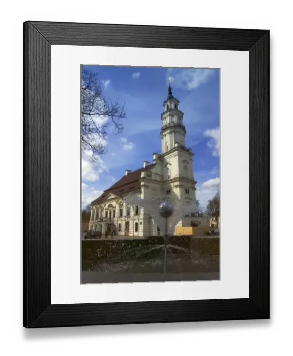 Framed Print : Vytautas Church (Vytauto baznycia), Kaunas, Lithuania