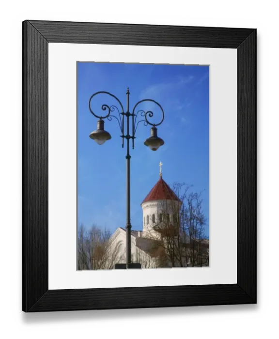 Framed Print : Traditional houses in the old town, Vilnius, Lithuania Framed Print : Traditional houses in the old town, Vilnius, Lithuania