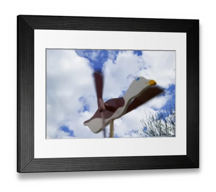 Framed Print : A bird made of wood, Trakai, Lithuania Framed Print : A bird made of wood, Trakai, Lithuania