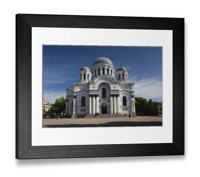 Framed Print : Lithuania, Central Lithuania, Kaunas, St. Michael the Archangel Church Framed Print : Lithuania, Central Lithuania, Kaunas, St. Michael the Archangel Church