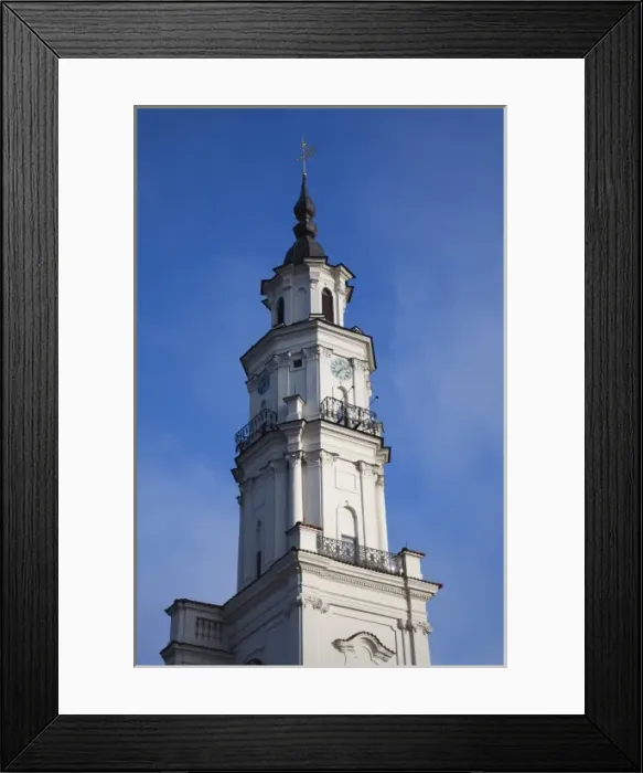 Framed Print : Lithuania, Central Lithuania, Kaunas, Town Hall Square, Palace of Weddings