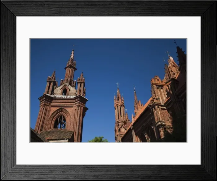 Framed Print : Lithuania, Vilnius, St. Anne and Bernardine Church Framed Print : Lithuania, Vilnius, St. Anne and Bernardine Church