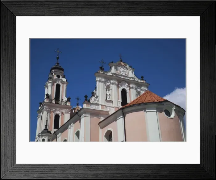 Framed Print : Lithuania, Vilnius, St. Catherine Church Framed Print : Lithuania, Vilnius, St. Catherine Church