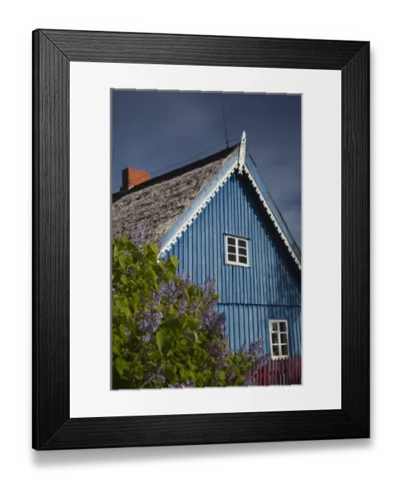 Framed Print : Lithuania, Western Lithuania, Curonian Spit, Nida, Ethnographic Fishermens Museum Framed Print : Lithuania, Western Lithuania, Curonian Spit, Nida, Ethnographic Fishermens Museum