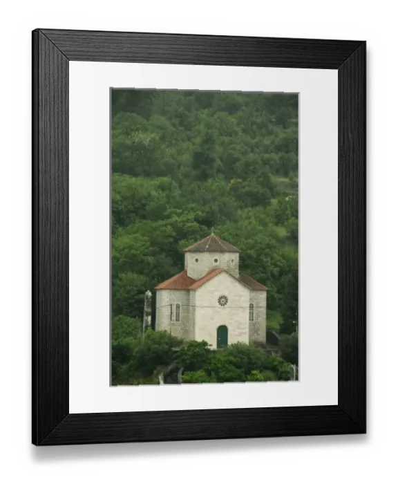 Framed Print : Europe, Montenegro, Kotor. Medieval city, UNESCO World Heritage Site. Typical church Framed Print : Europe, Montenegro, Kotor. Medieval city, UNESCO World Heritage Site. Typical church
