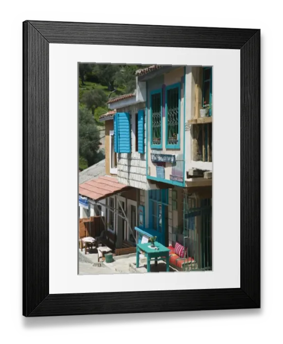 Framed Print : Montenegro, Bar. Tourist Cafes on the way to Stari (Old) Bar Historic Site Framed Print : Montenegro, Bar. Tourist Cafes on the way to Stari (Old) Bar Historic Site