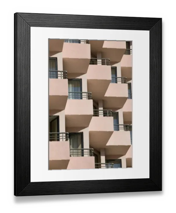 Framed Print : Montenegro, Becici. Becici Beach, Coastal Hotel Resort Detail Framed Print : Montenegro, Becici. Becici Beach, Coastal Hotel Resort Detail