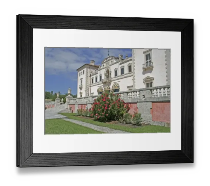 Framed Print : Vizcaya Museum and Gardens Miami Florida Framed Print : Vizcaya Museum and Gardens Miami Florida