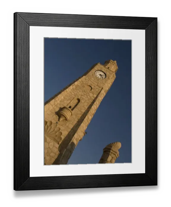 Framed Print : Clock Tower at Daytona Beach Framed Print : Clock Tower at Daytona Beach