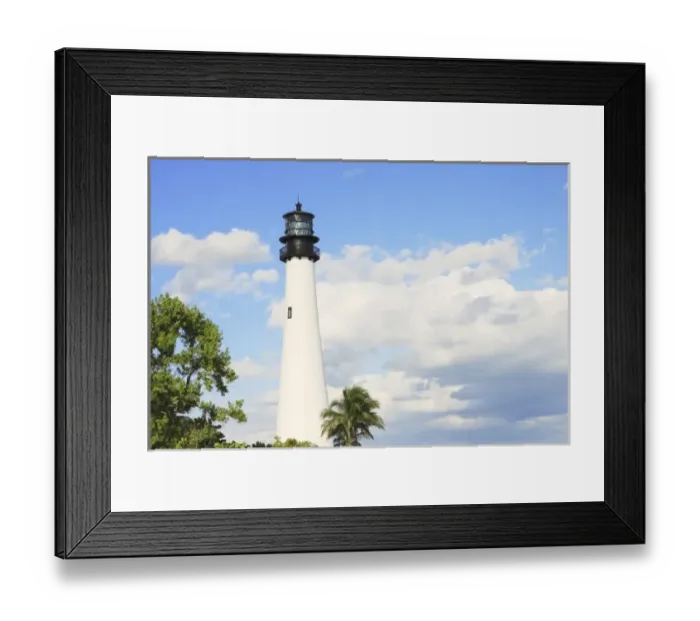 Framed Print : Bill Baggs Cape Florida Lighthouse, Bill Baggs Cape Florida State Park, Built in 1825 Framed Print : Bill Baggs Cape Florida Lighthouse, Bill Baggs Cape Florida State Park, Built in 1825