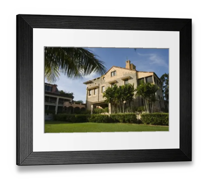 Framed Print : USA, Florida, Miami: Deering Estate at Cutler, One Time Home of Charles Deering, now a museum Framed Print : USA, Florida, Miami: Deering Estate at Cutler, One Time Home of Charles Deering, now a museum