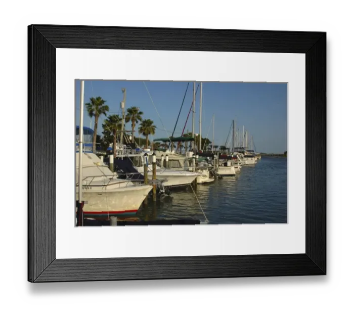 Framed Print : USA; Florida; New Smyrna Beach; boats at New Smyrna Yacht Club Framed Print : USA; Florida; New Smyrna Beach; boats at New Smyrna Yacht Club