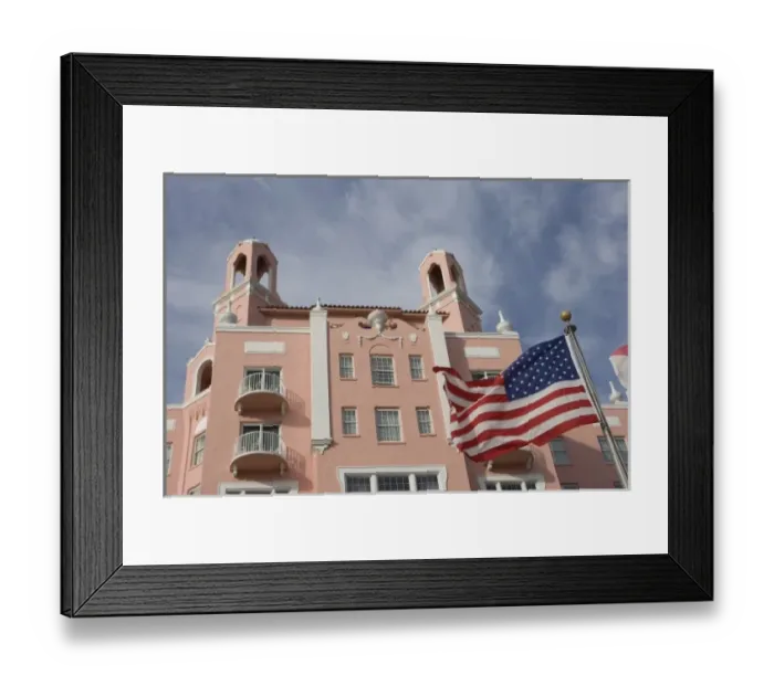 Framed Print : Don Cesar Resort, St. Petersburg Beach, FL Framed Print : Don Cesar Resort, St. Petersburg Beach, FL