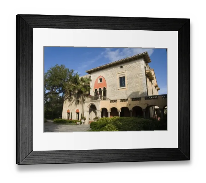 Framed Print : USA, Florida, Miami: Deering Estate at Cutler, One Time Home of Charles Deering, now a museum Framed Print : USA, Florida, Miami: Deering Estate at Cutler, One Time Home of Charles Deering, now a museum