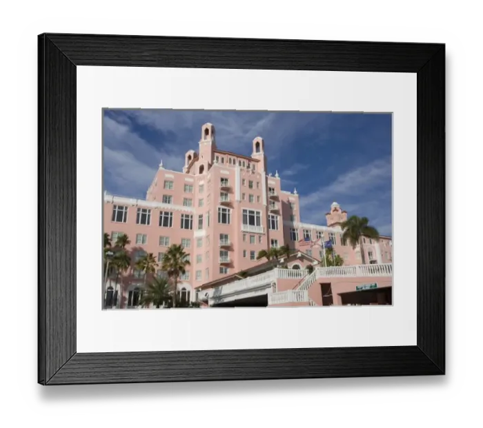 Framed Print : Don Cesar Resort, St. Petersburg Beach, FL
