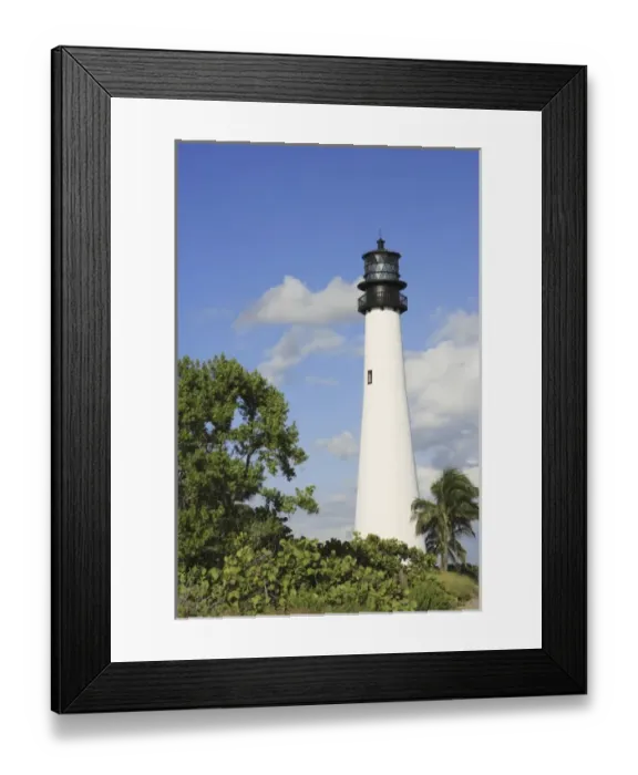 Framed Print : Bill Baggs Cape Florida Lighthouse, Bill Baggs Cape Florida State Park, Built in 1825 Framed Print : Bill Baggs Cape Florida Lighthouse, Bill Baggs Cape Florida State Park, Built in 1825