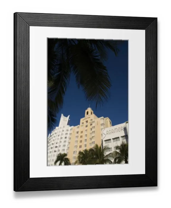 Framed Print : USA, Florida, Miami Beach: South Beach Art Deco Hotels, Delano, National, & Sagamore Framed Print : USA, Florida, Miami Beach: South Beach Art Deco Hotels, Delano, National, & Sagamore