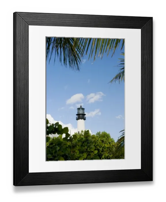 Framed Print : Bill Baggs Cape Florida Lighthouse, Bill Baggs Cape Florida State Park, Built in 1825 Framed Print : Bill Baggs Cape Florida Lighthouse, Bill Baggs Cape Florida State Park, Built in 1825