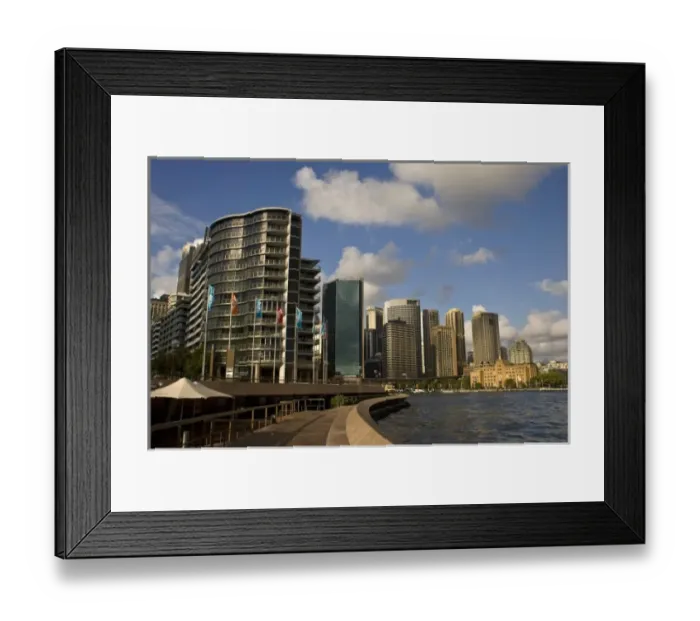 Framed Print : Sydney Harbor Scenery, Sydney, Australia