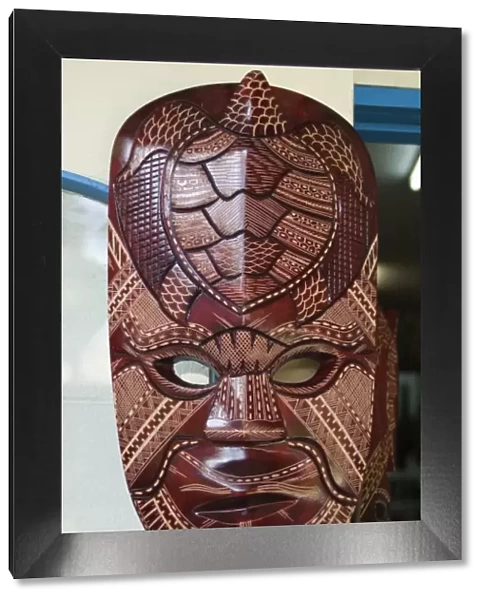 Fiji, Viti Levu Island. Mask
