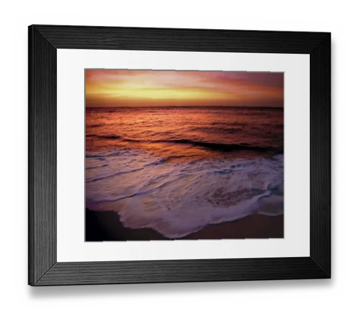 Framed Print : Fiji Islands, Tavarua. A colorful sunset casts reddish-orange light over the waters of Tavarua Framed Print : Fiji Islands, Tavarua. A colorful sunset casts reddish-orange light over the waters of Tavarua
