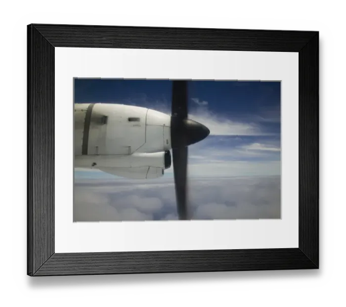 Framed Print : Vanuatu, Tanna Island, Lenakel. View from turbo-prop airliner window Framed Print : Vanuatu, Tanna Island, Lenakel. View from turbo-prop airliner window