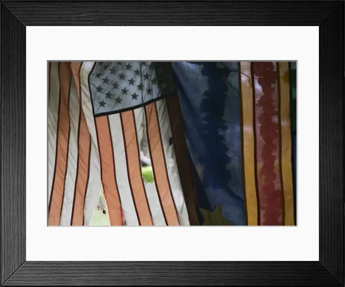 Framed Print : Vanuatu, Tanna Island, Port Resolution. Port Resolution Yacht Club, US Flag Framed Print : Vanuatu, Tanna Island, Port Resolution. Port Resolution Yacht Club, US Flag