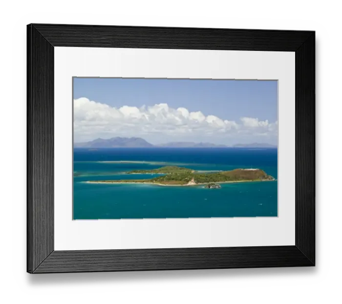 Framed Print : New Caledonia, Grande Terre Island, Noumea. View of Baie Ste Marie from Ouen Toro Hill (el Framed Print : New Caledonia, Grande Terre Island, Noumea. View of Baie Ste Marie from Ouen Toro Hill (el