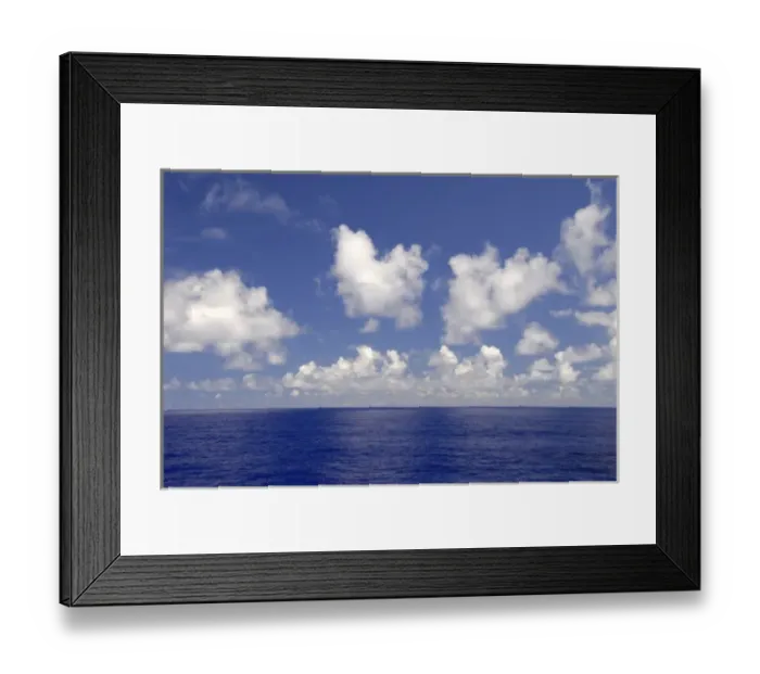 Framed Print : South Pacific, South Pacific seascape near Pitcairn Island Framed Print : South Pacific, South Pacific seascape near Pitcairn Island