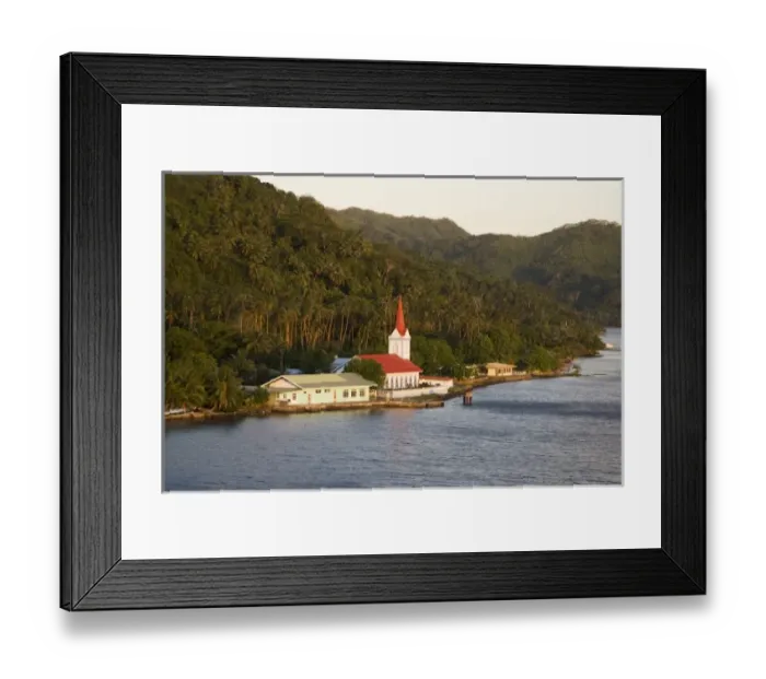 Framed Print : Oceania, French Polynesia Framed Print : Oceania, French Polynesia