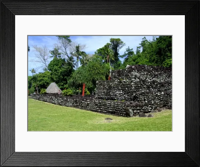 Framed Print : Oceania, French Polynesia Framed Print : Oceania, French Polynesia
