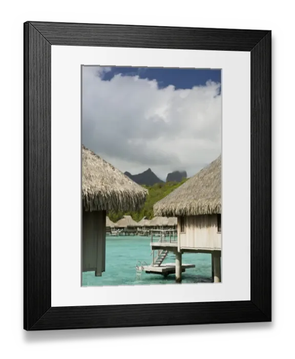 Framed Print : Oceania, French Polynesia Framed Print : Oceania, French Polynesia
