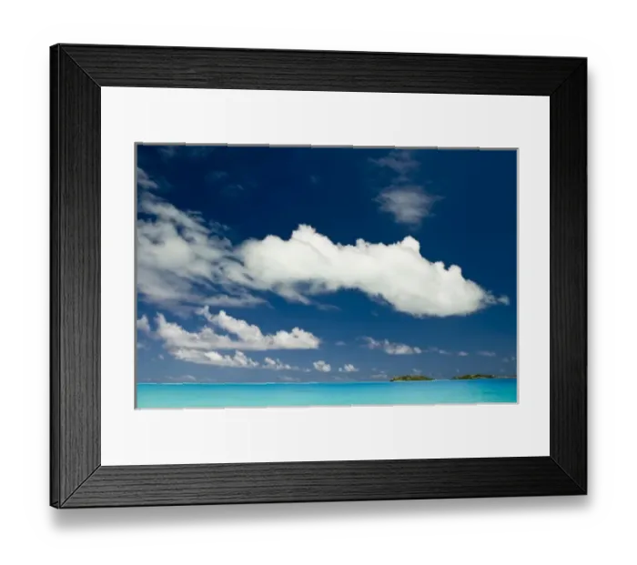 Framed Print : Over the water huts of tropical resort in beautiful Bora Bora Framed Print : Over the water huts of tropical resort in beautiful Bora Bora
