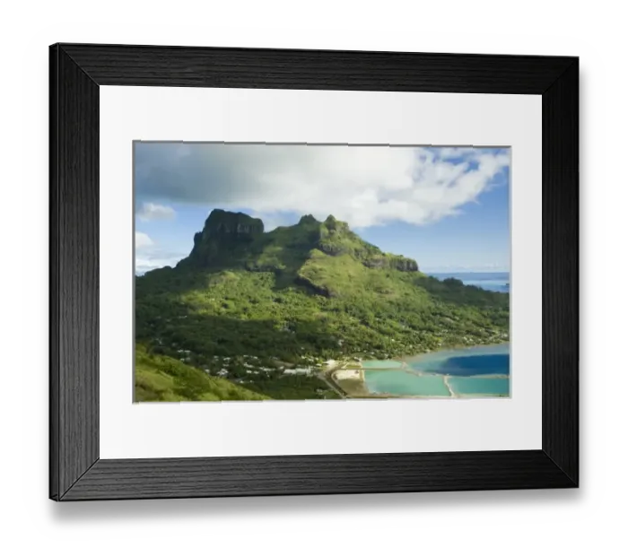 Framed Print : Oceania, French Polynesia