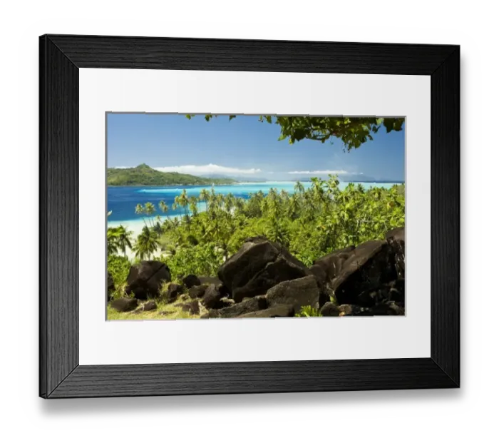 Framed Print : Oceania, French Polynesia