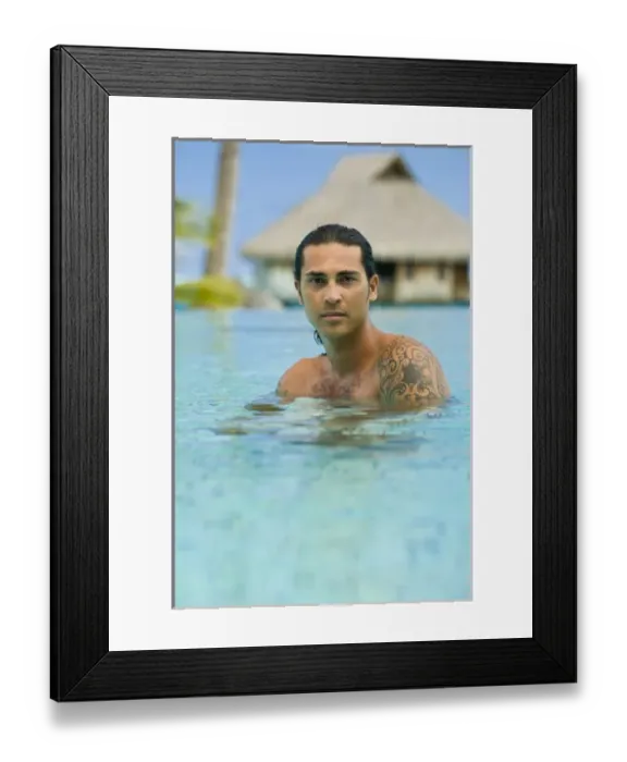Framed Print : Oceania, French Polynesia Framed Print : Oceania, French Polynesia