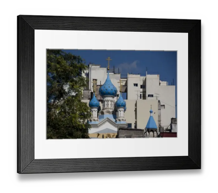 Framed Print : Argentina, Capital city of Buenos Aires. Russian church dedicated to sailors Framed Print : Argentina, Capital city of Buenos Aires. Russian church dedicated to sailors