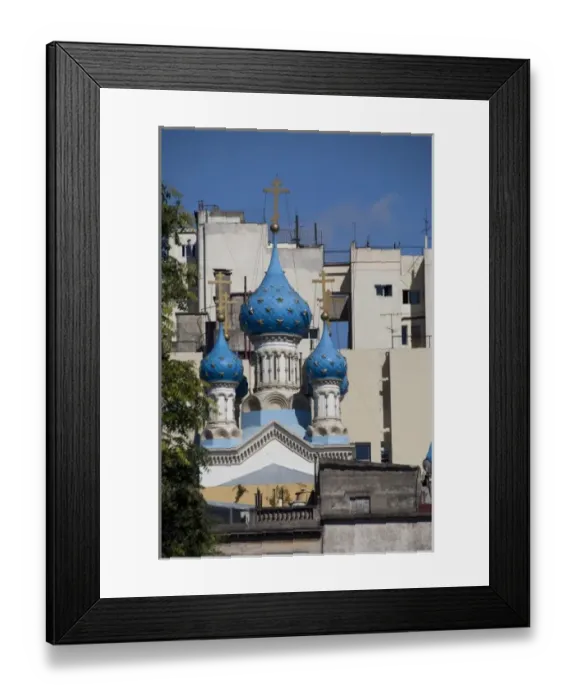 Framed Print : Argentina, Capital city of Buenos Aires. Russian church dedicated to sailors Framed Print : Argentina, Capital city of Buenos Aires. Russian church dedicated to sailors