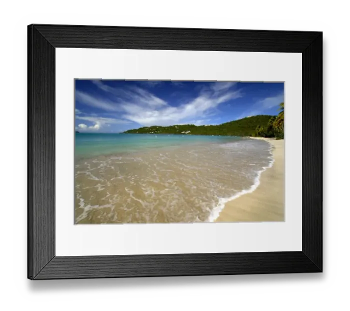 Framed Print : Caribbean, U. S. Virgin Islands, St. Thomas, Magens Bay