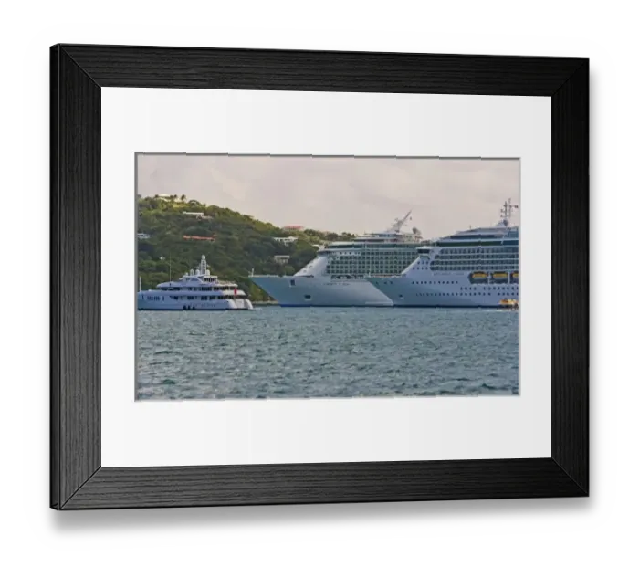 Framed Print : Royal Caribbean Cruise Line Framed Print : Royal Caribbean Cruise Line