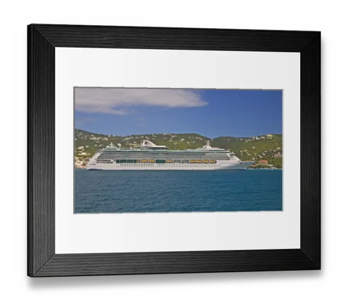 Framed Print : Royal Caribbean Cruise Line Framed Print : Royal Caribbean Cruise Line