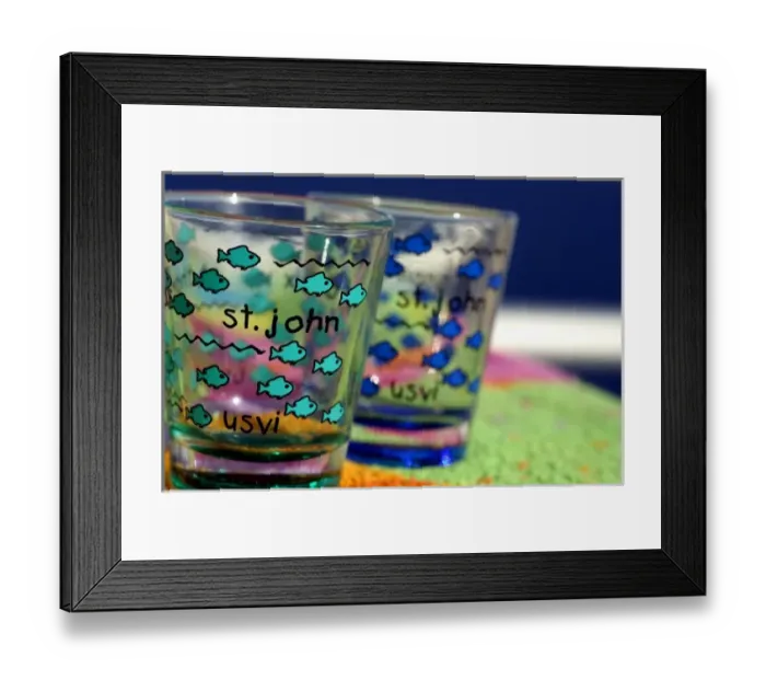 Framed Print : Caribbean, US Virgin Islands Framed Print : Caribbean, US Virgin Islands