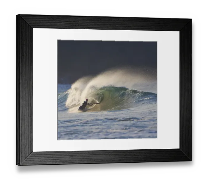 Framed Print : USA, Washington State, Olympic Coast, La Push. Kayak surfing on sit-on-top kayak. (MR) Framed Print : USA, Washington State, Olympic Coast, La Push. Kayak surfing on sit-on-top kayak. (MR)