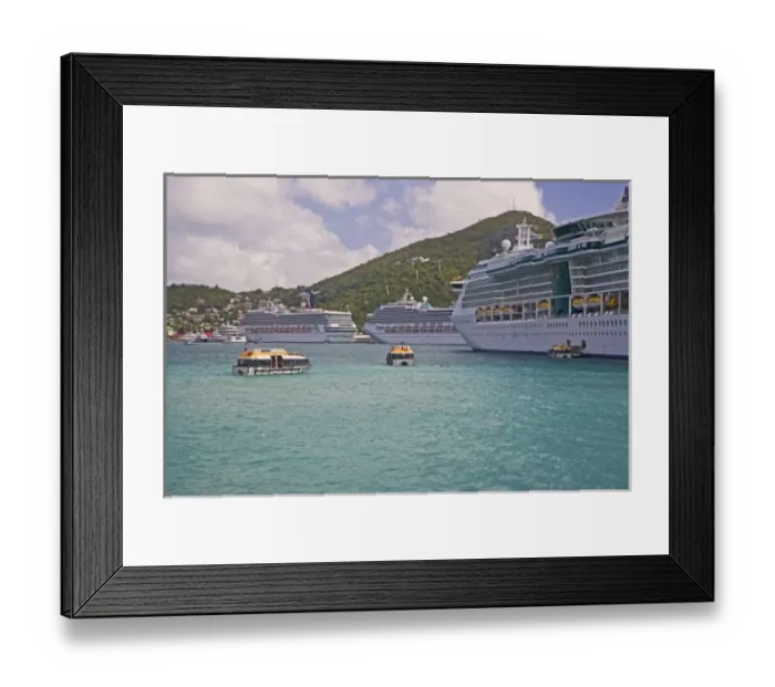 Framed Print : Royal Caribbean Cruise Line Framed Print : Royal Caribbean Cruise Line