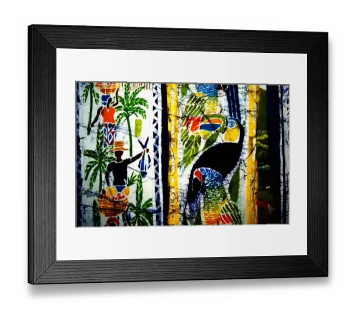 Framed Print : Caribbean, St. Lucia